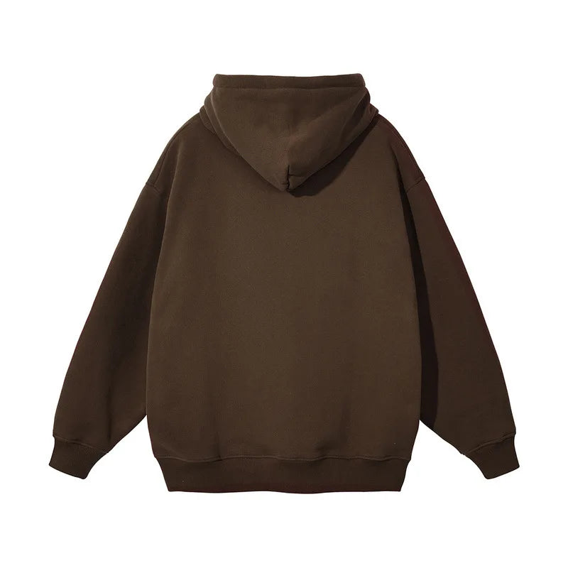 vital hoodie .brown