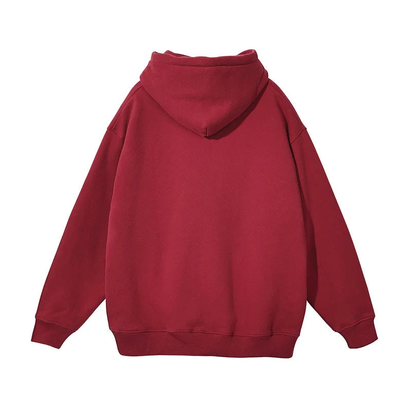 vital hoodie .burgundy