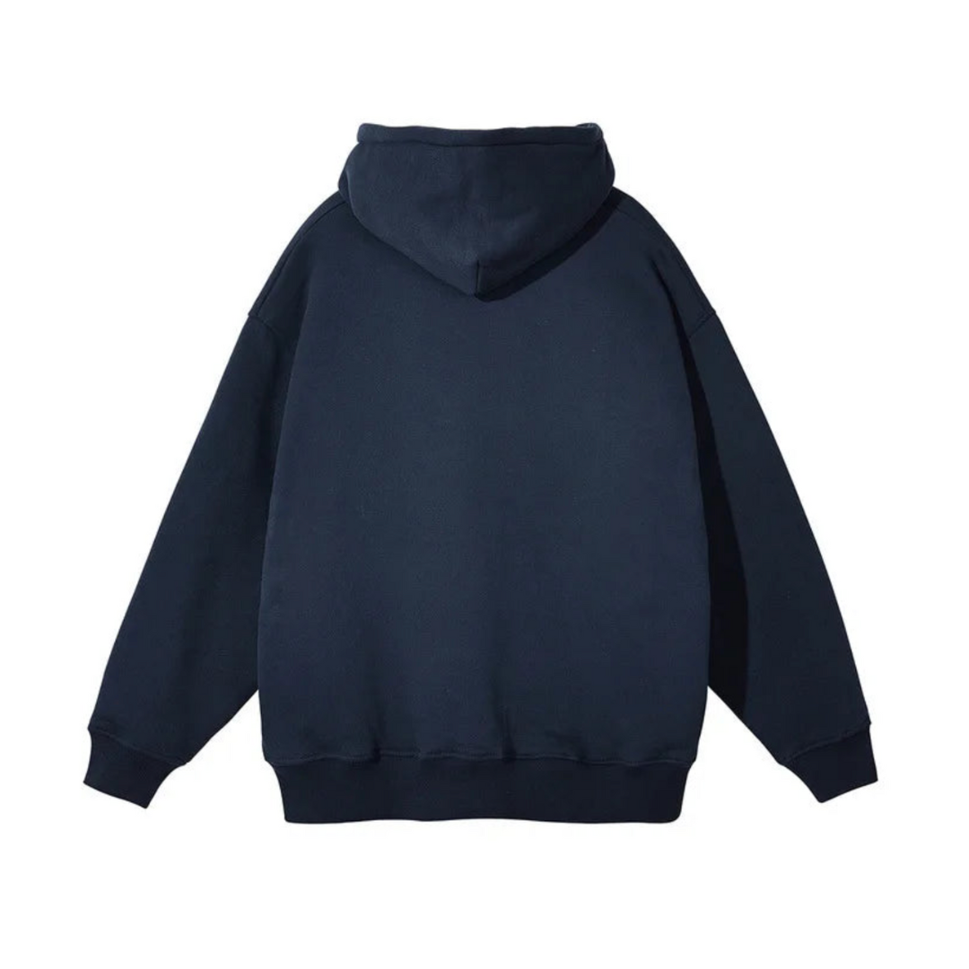 vital hoodie .navy blue